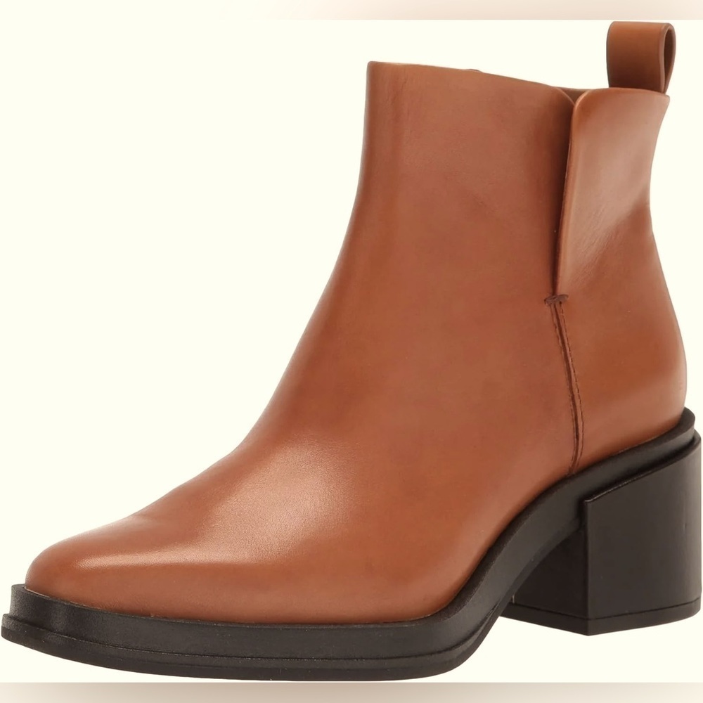 113. NEW‼️ Franco Sarto Women's Dalden Boots Cognac Brown/Caramel 9.5/40EU